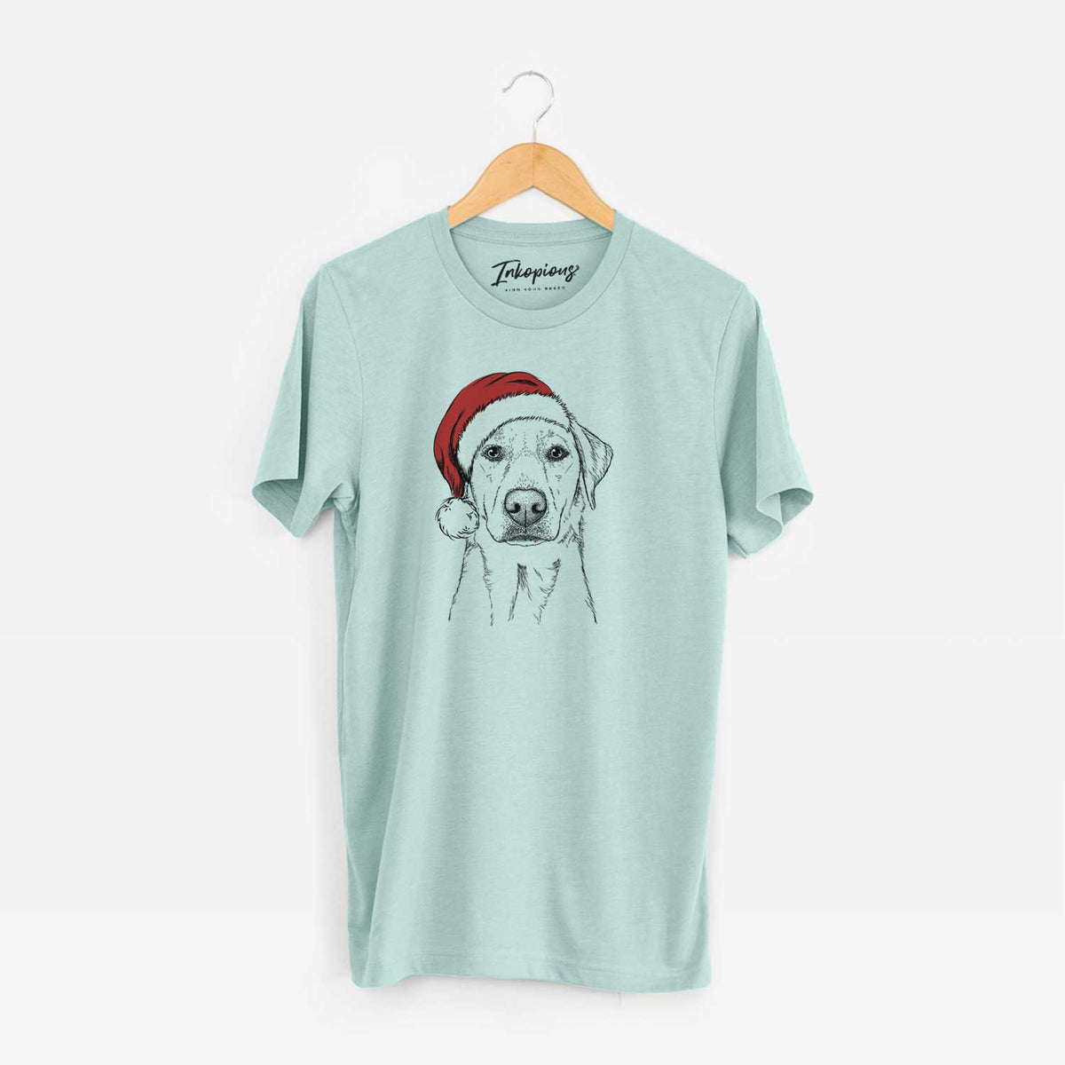 Santa Zoe the Yellow Lab - Unisex Crewneck