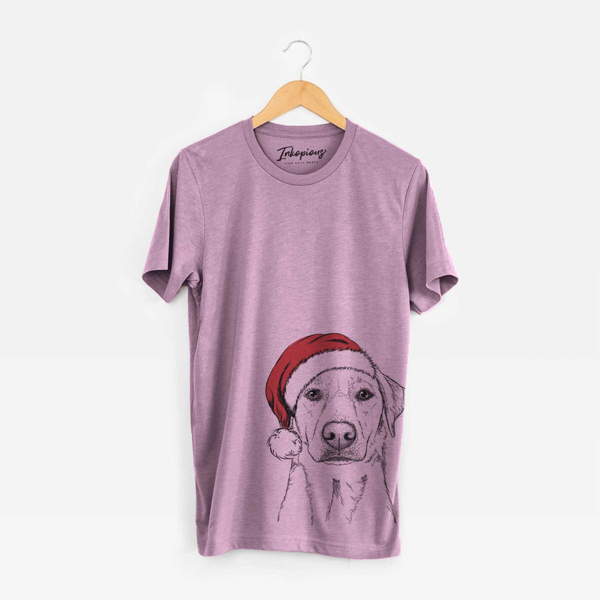 Santa Zoe the Yellow Lab - Unisex Crewneck