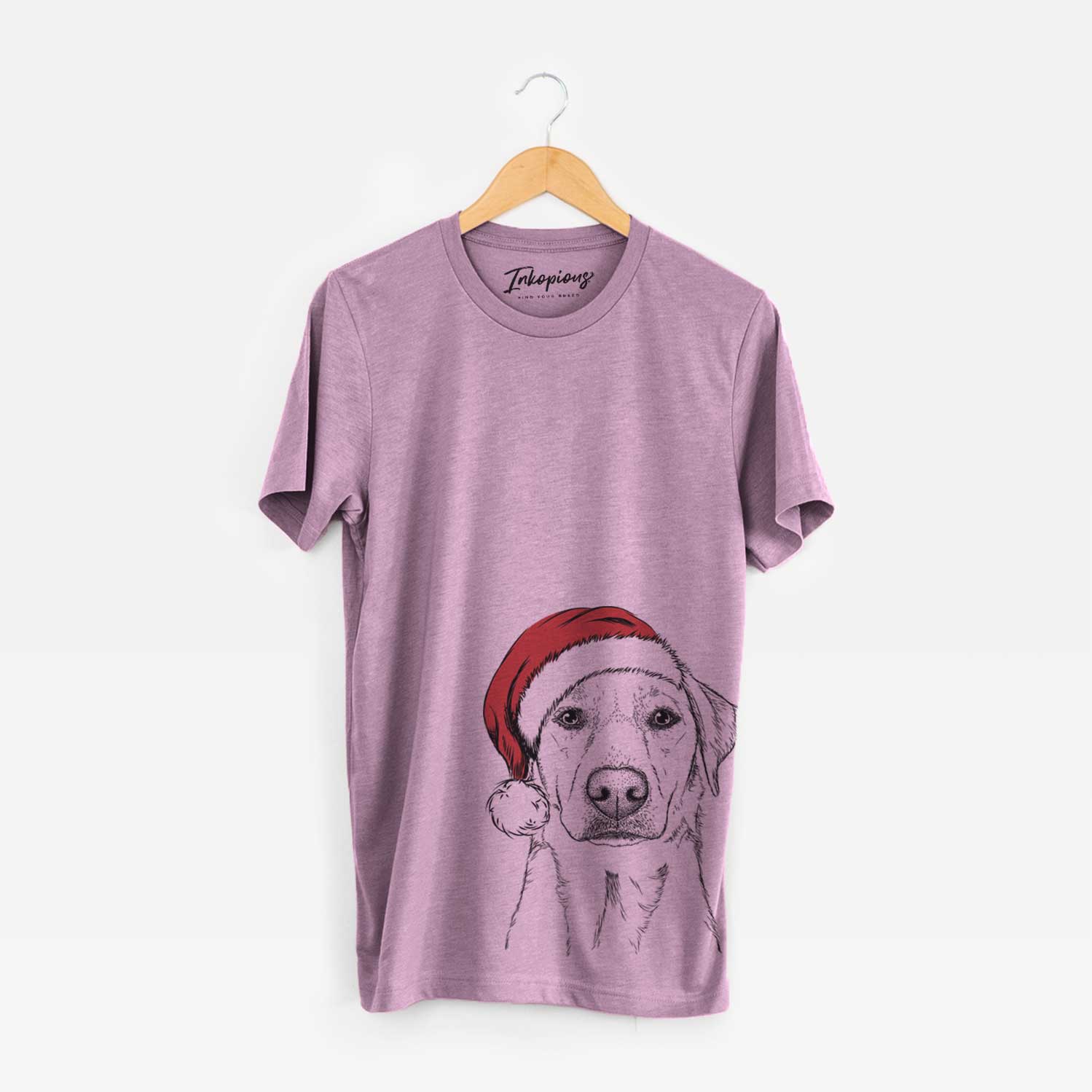 Santa Zoe the Yellow Lab - Unisex Crewneck