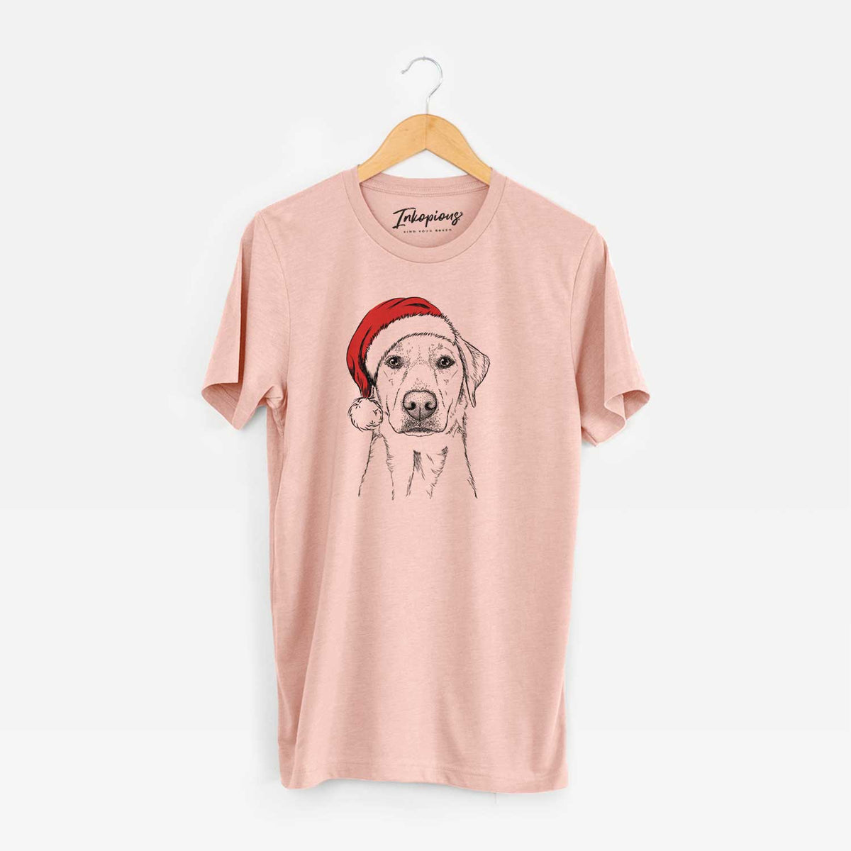 Santa Zoe the Yellow Lab - Unisex Crewneck