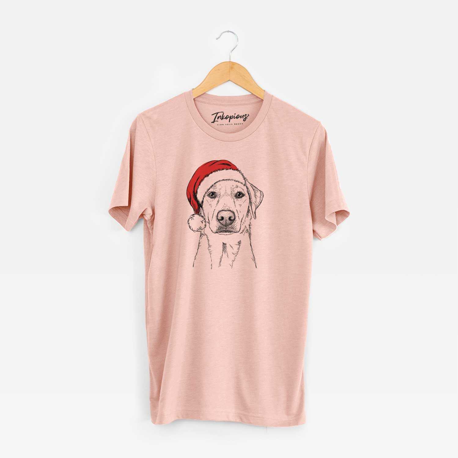 Santa Zoe the Yellow Lab - Unisex Crewneck