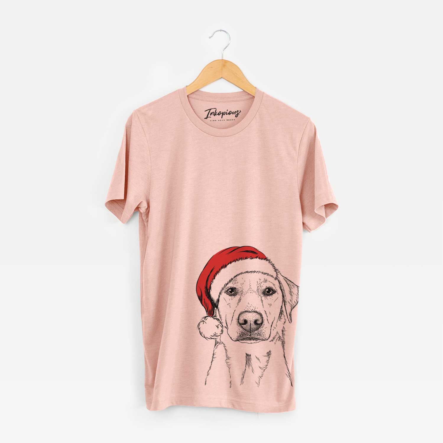 Santa Zoe the Yellow Lab - Unisex Crewneck