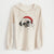 Santa Zoey the Pug - Cali Wave Hooded Sweatshirt