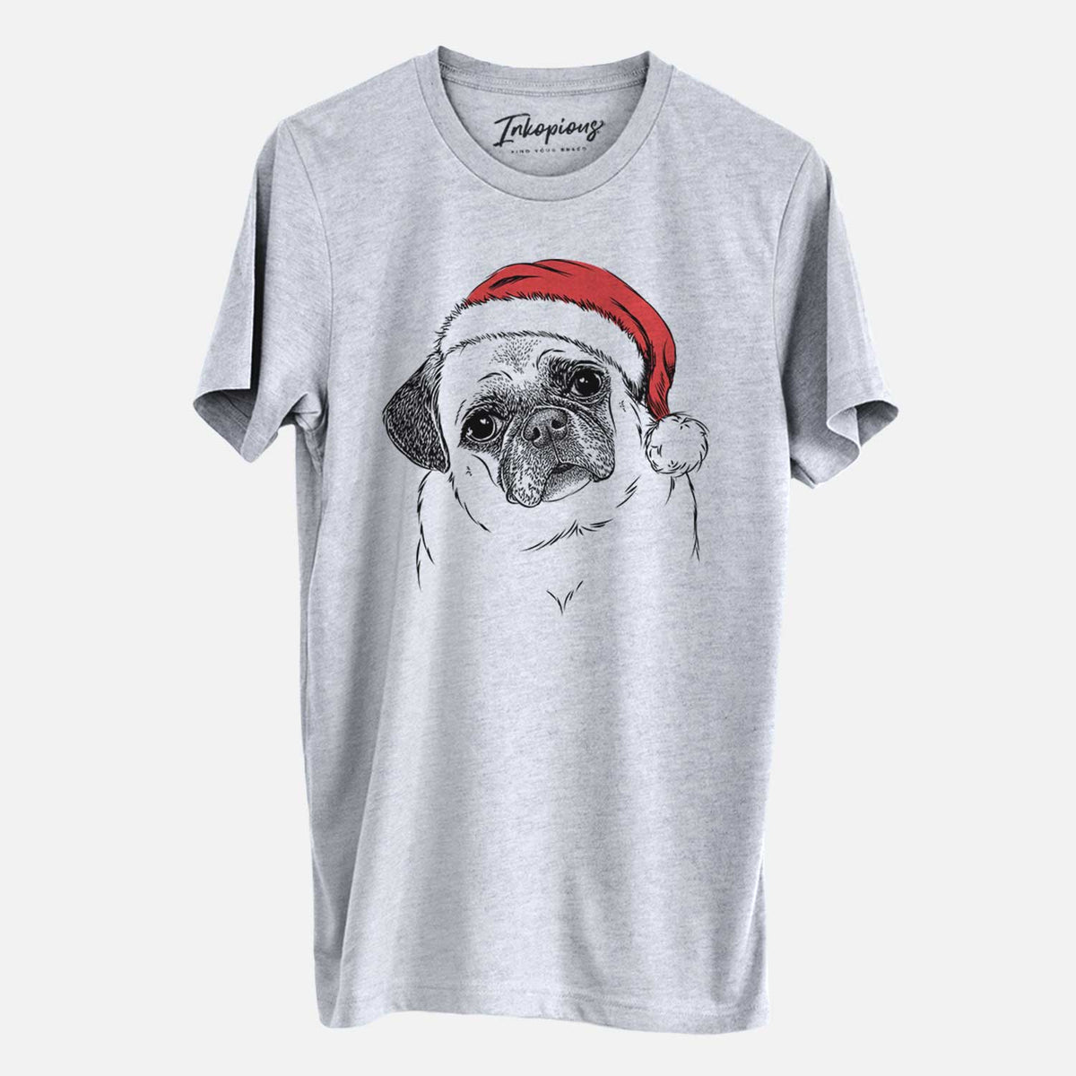 Santa Zoey the Pug - Unisex Crewneck