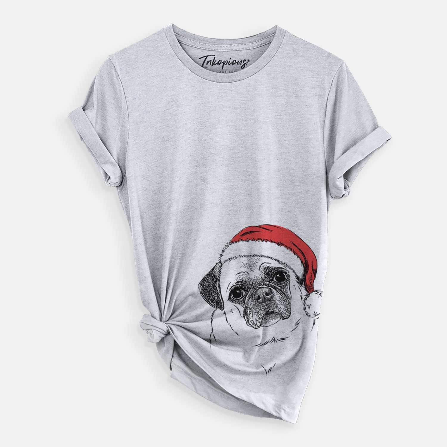 Santa Zoey the Pug - Unisex Crewneck