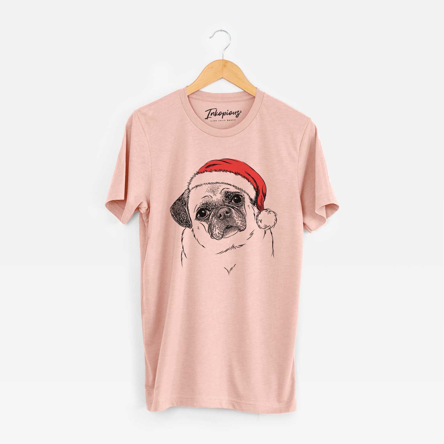 Santa Zoey the Pug - Unisex Crewneck