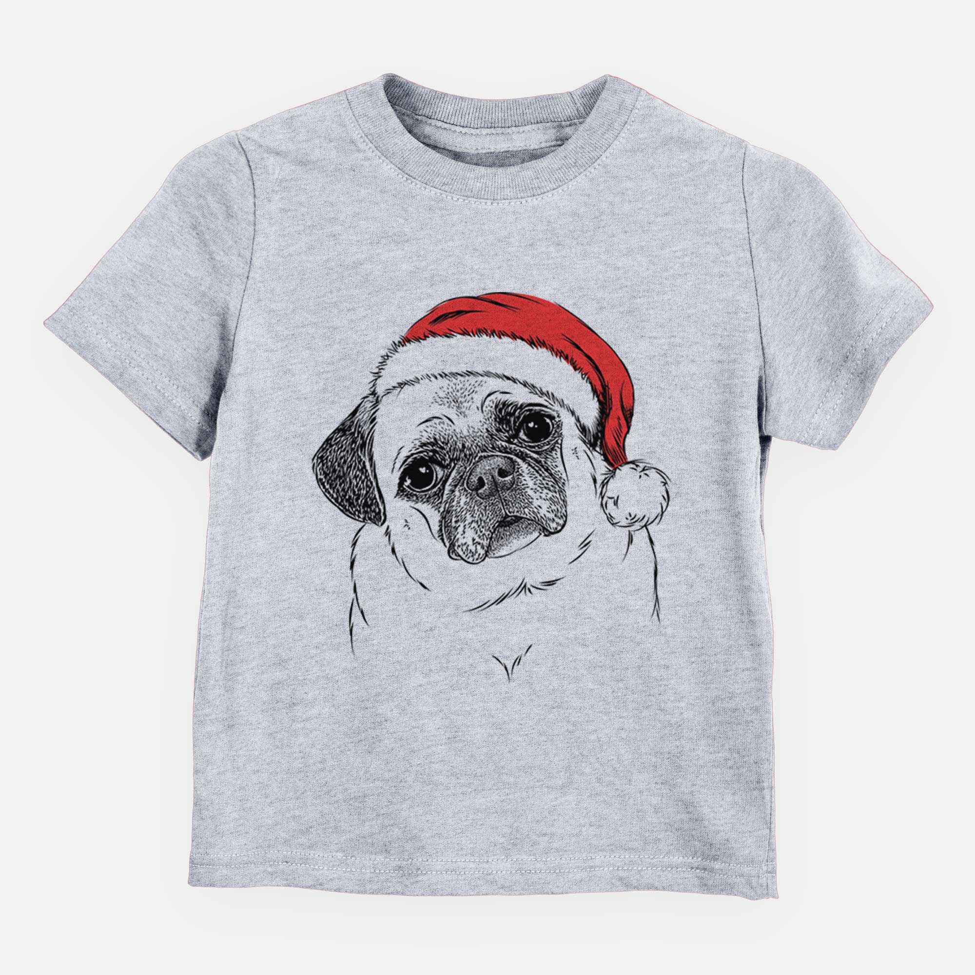 Santa Zoey the Pug - Kids/Youth/Toddler Shirt