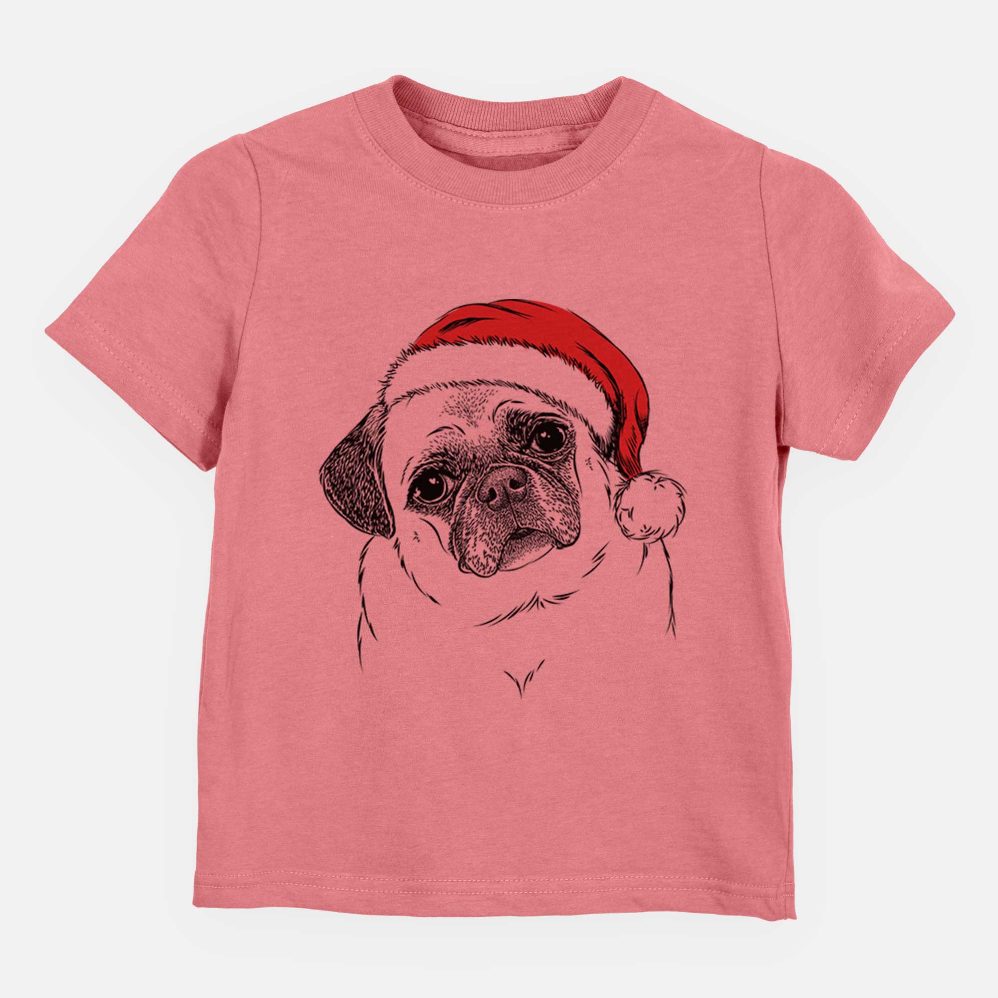 Santa Zoey the Pug - Kids/Youth/Toddler Shirt