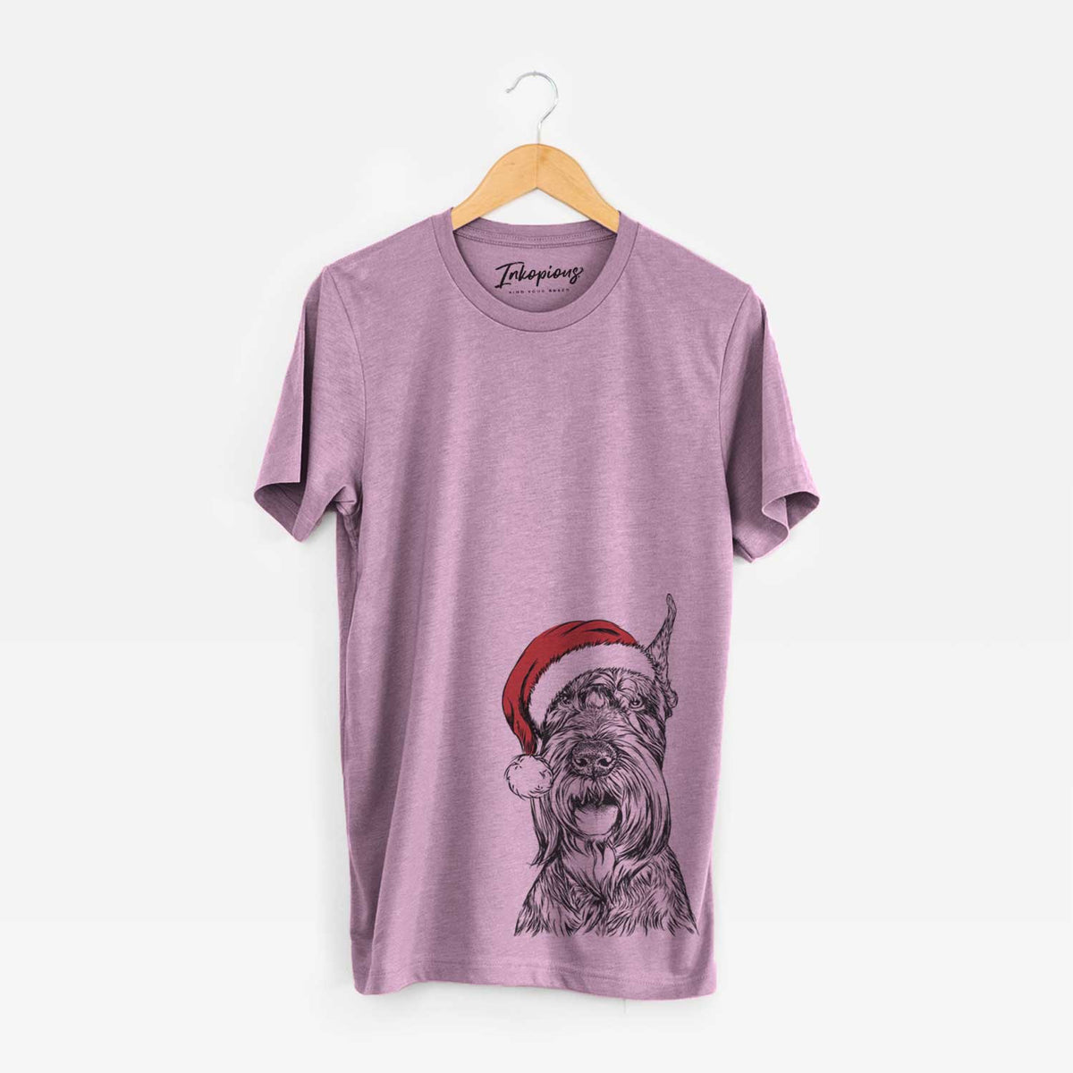 Santa Zuri the Giant Schnauzer - Unisex Crewneck