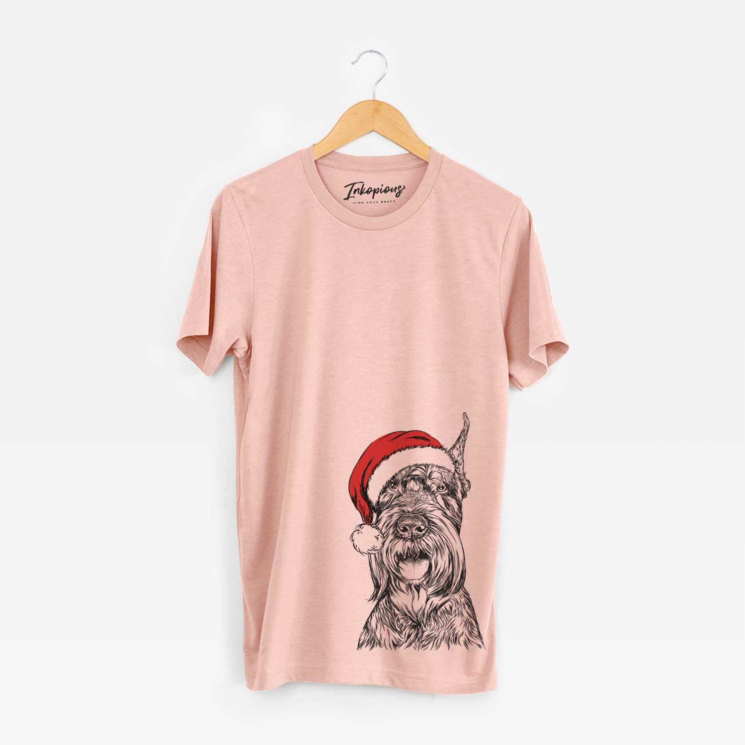 Santa Zuri the Giant Schnauzer - Unisex Crewneck