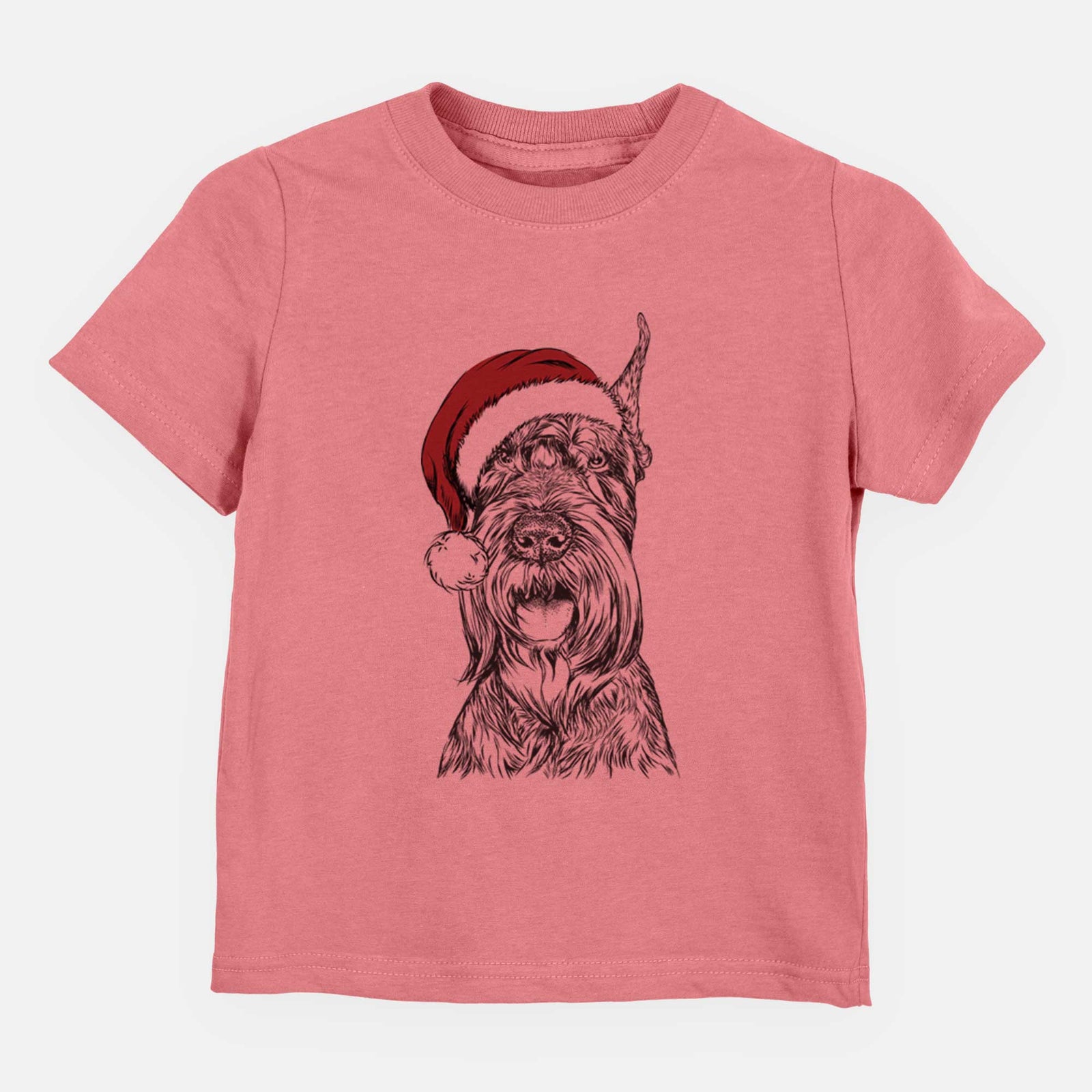 Santa Zuri the Giant Schnauzer - Kids/Youth/Toddler Shirt