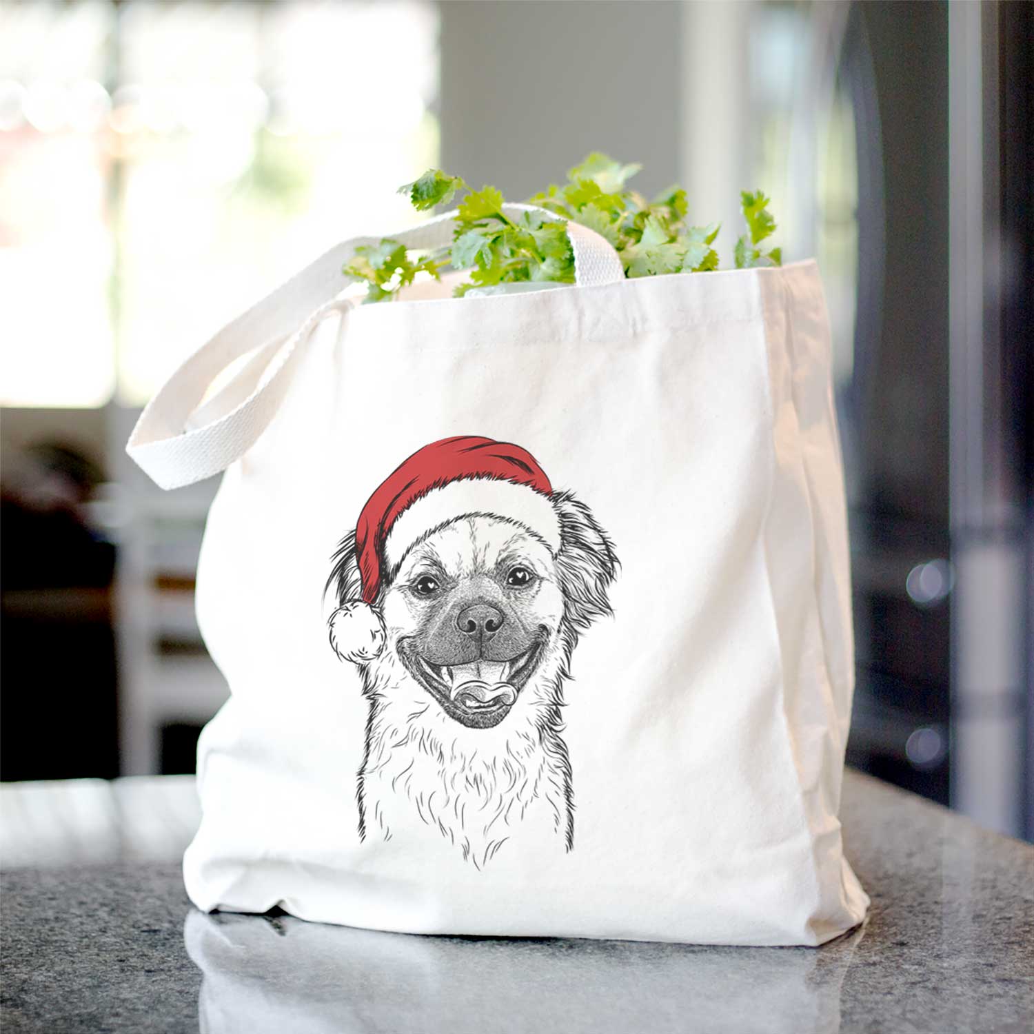 Zuri the Spaniel Mix - Tote Bag