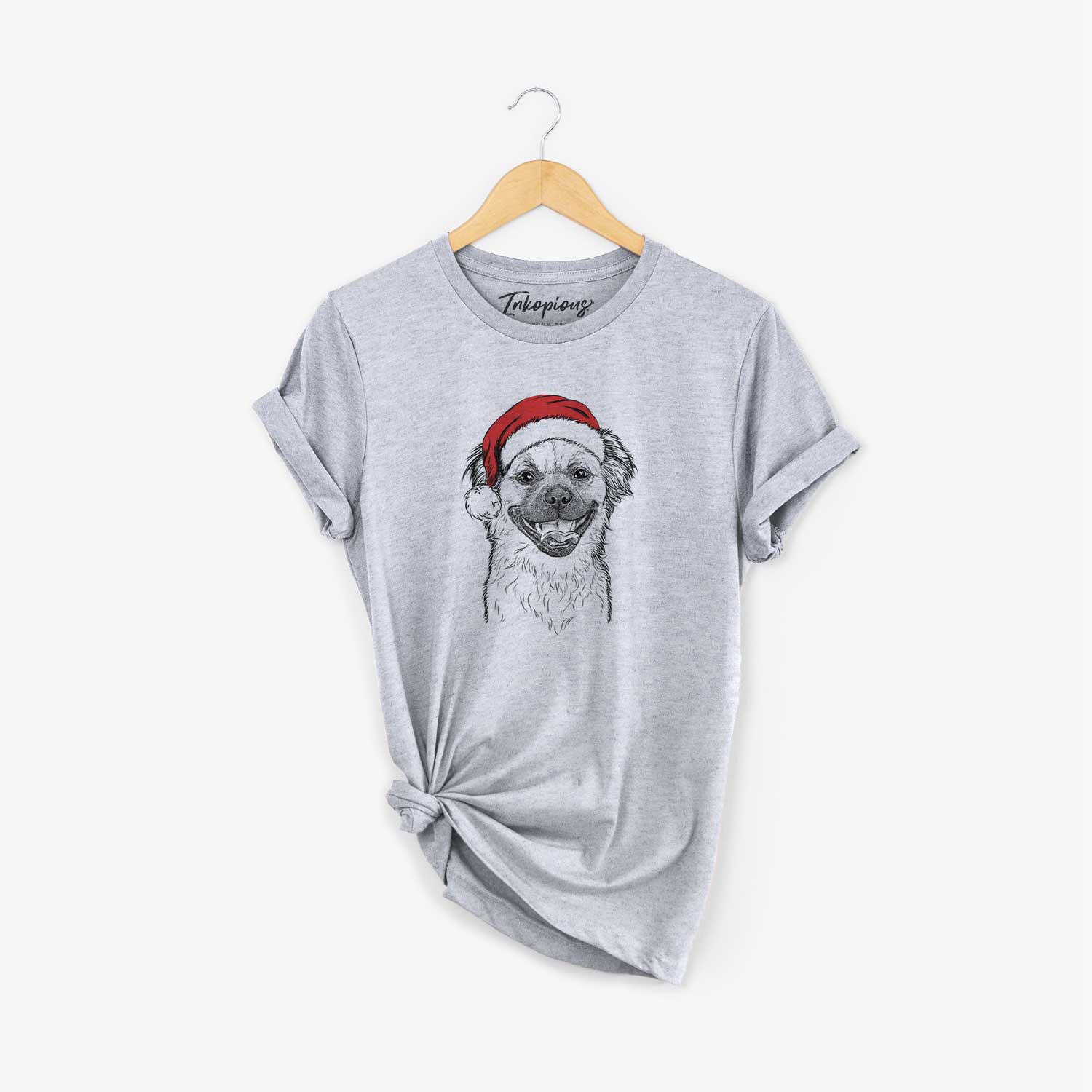 Santa Zuri the Spaniel Mix - Unisex Crewneck