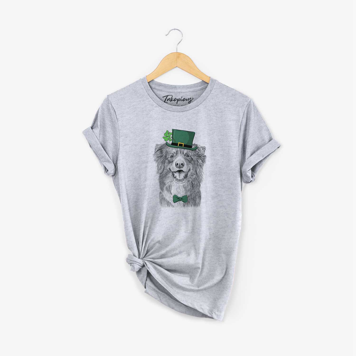 St. Patrick's Aussie Parker the Australian Shepherd - Unisex Crewneck