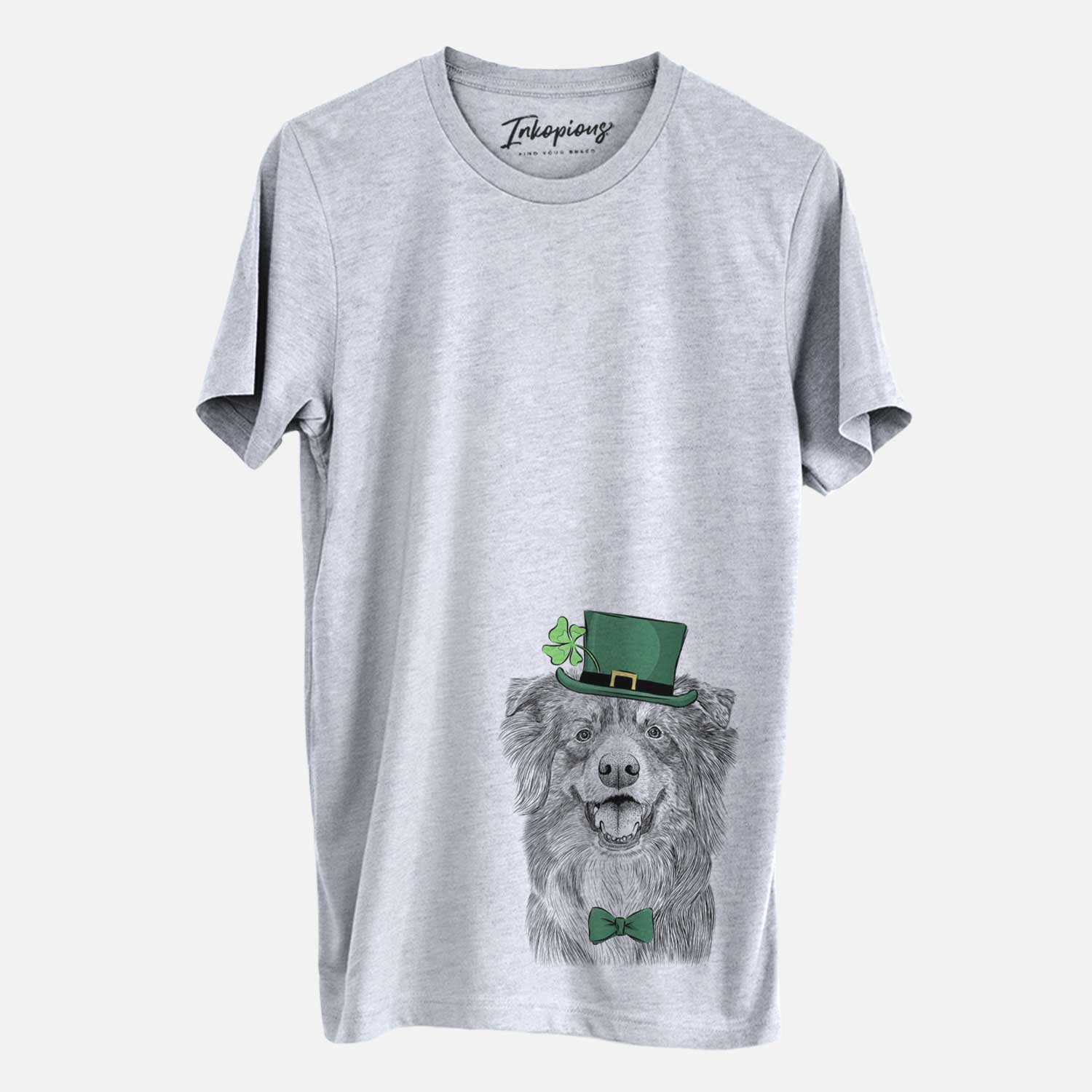 St. Patrick's Aussie Parker the Australian Shepherd - Unisex Crewneck