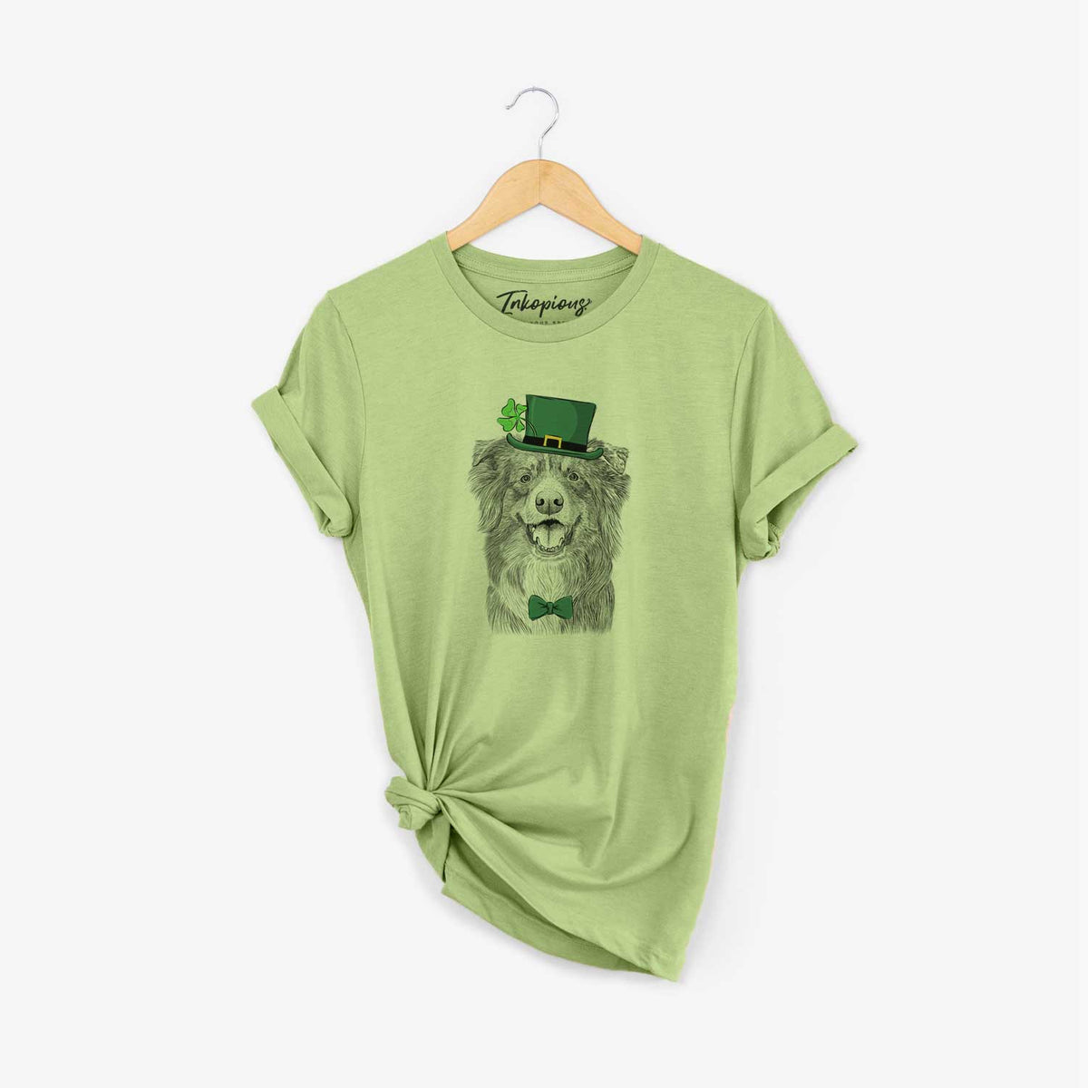 St. Patrick&#39;s Aussie Parker the Australian Shepherd - Unisex Crewneck