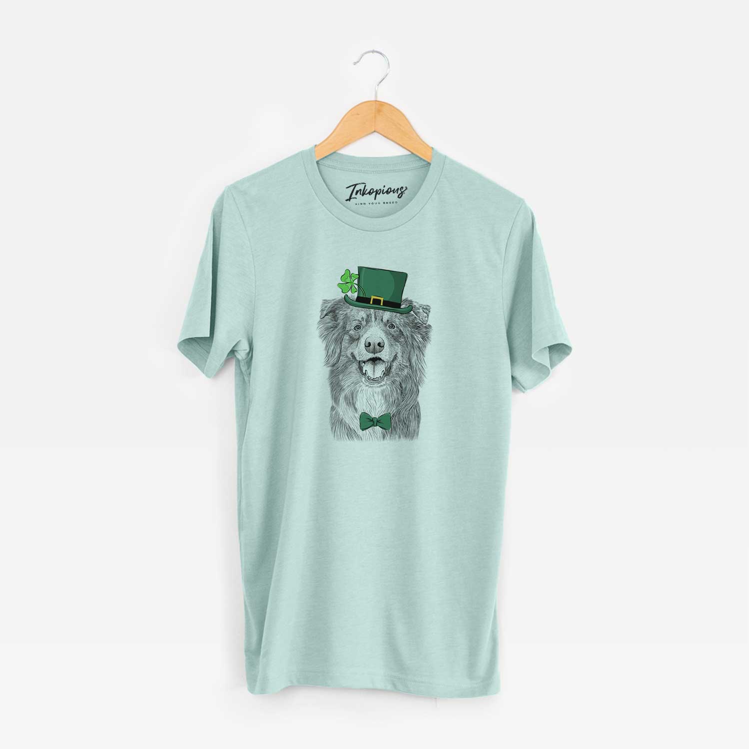 St. Patrick's Aussie Parker the Australian Shepherd - Unisex Crewneck