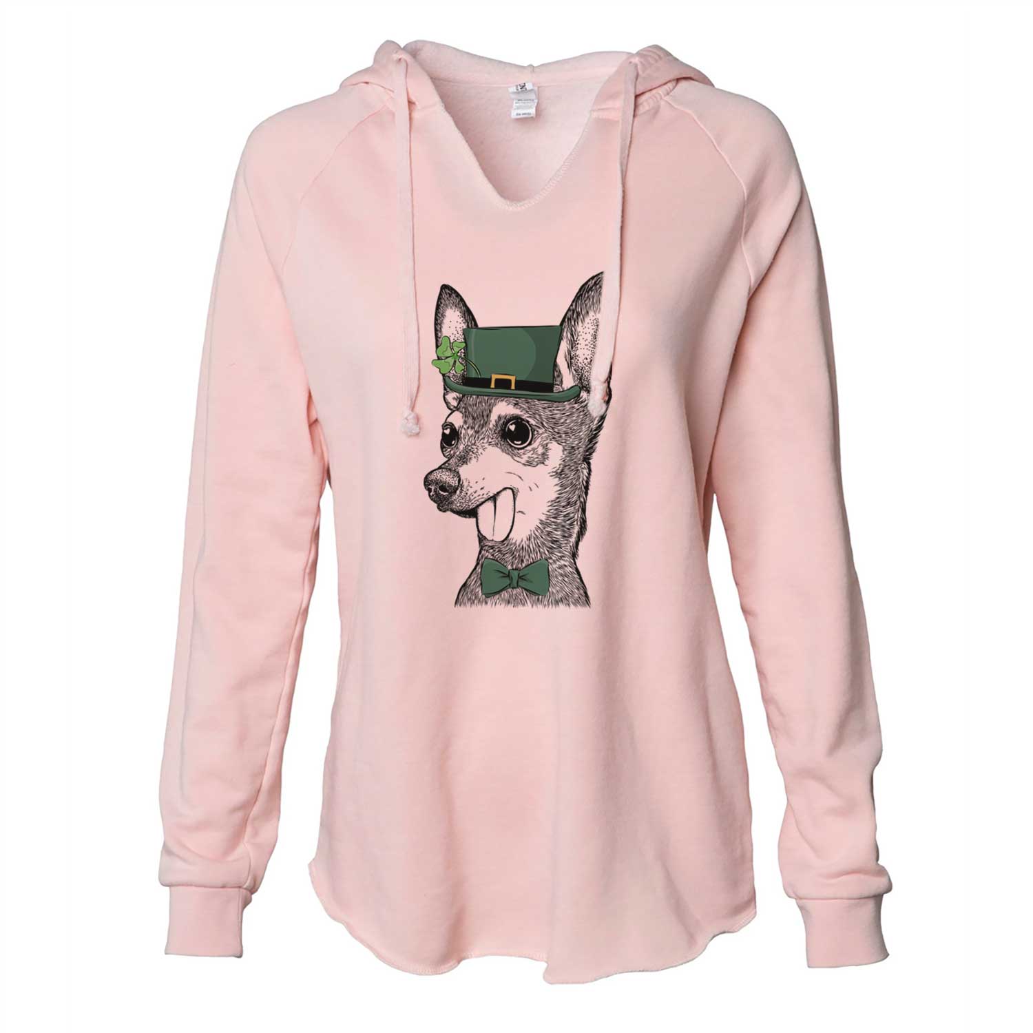 St. Patrick's Aaron the Chihuahua - Cali Wave Hooded Sweatshirt