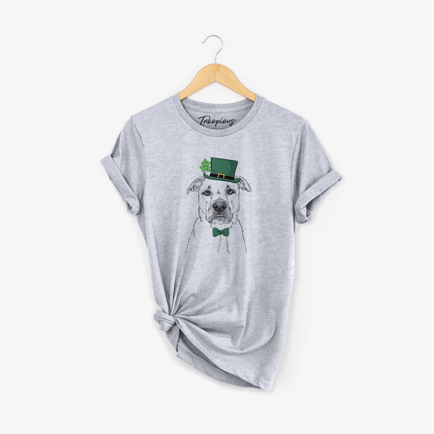 St. Patrick's Abby the Boxer Beagle Mix - Unisex Crewneck