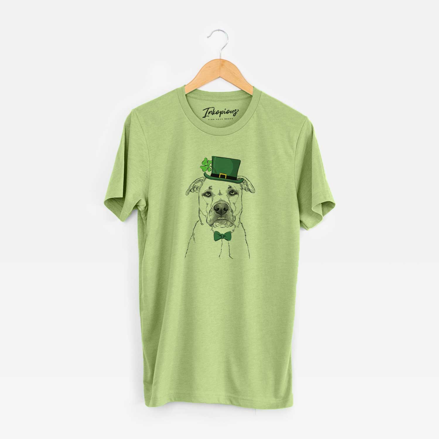 St. Patrick's Abby the Boxer Beagle Mix - Unisex Crewneck