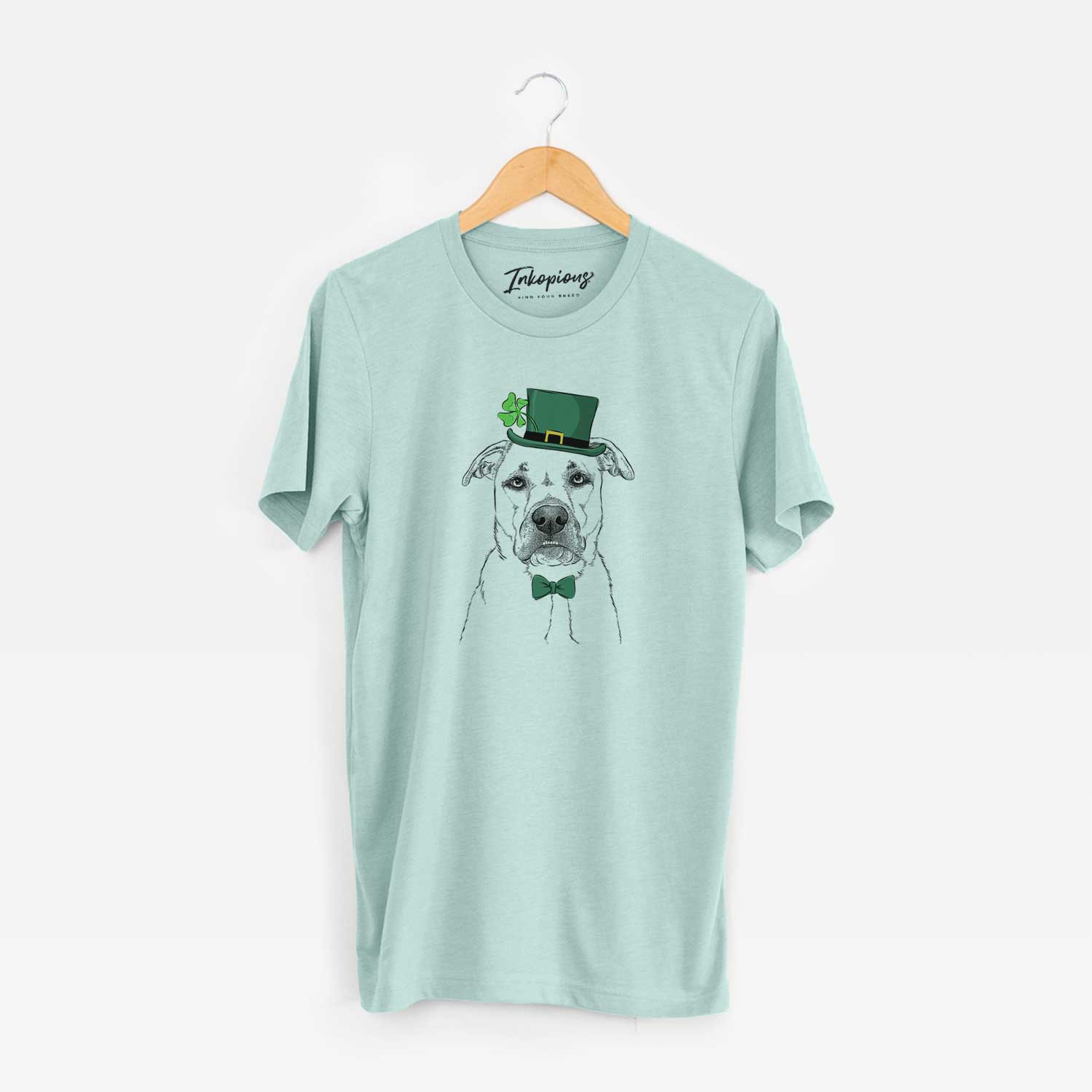 St. Patrick's Abby the Boxer Beagle Mix - Unisex Crewneck