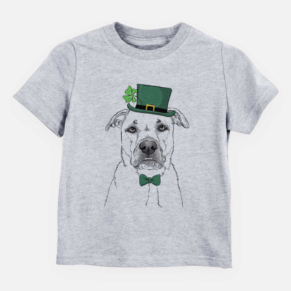 St. Patricks Abby the Boxer Beagle Mix - Kids/Youth/Toddler Shirt