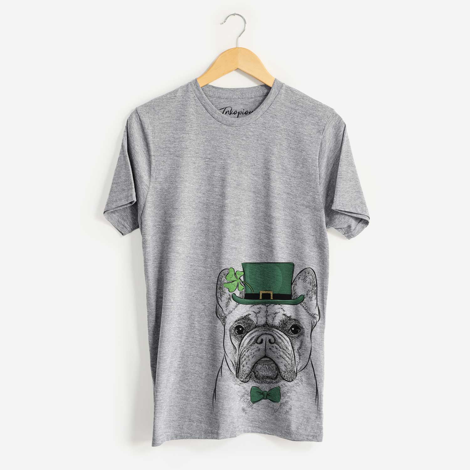 St. Patrick's Acelynn the French Bulldog - Unisex Crewneck