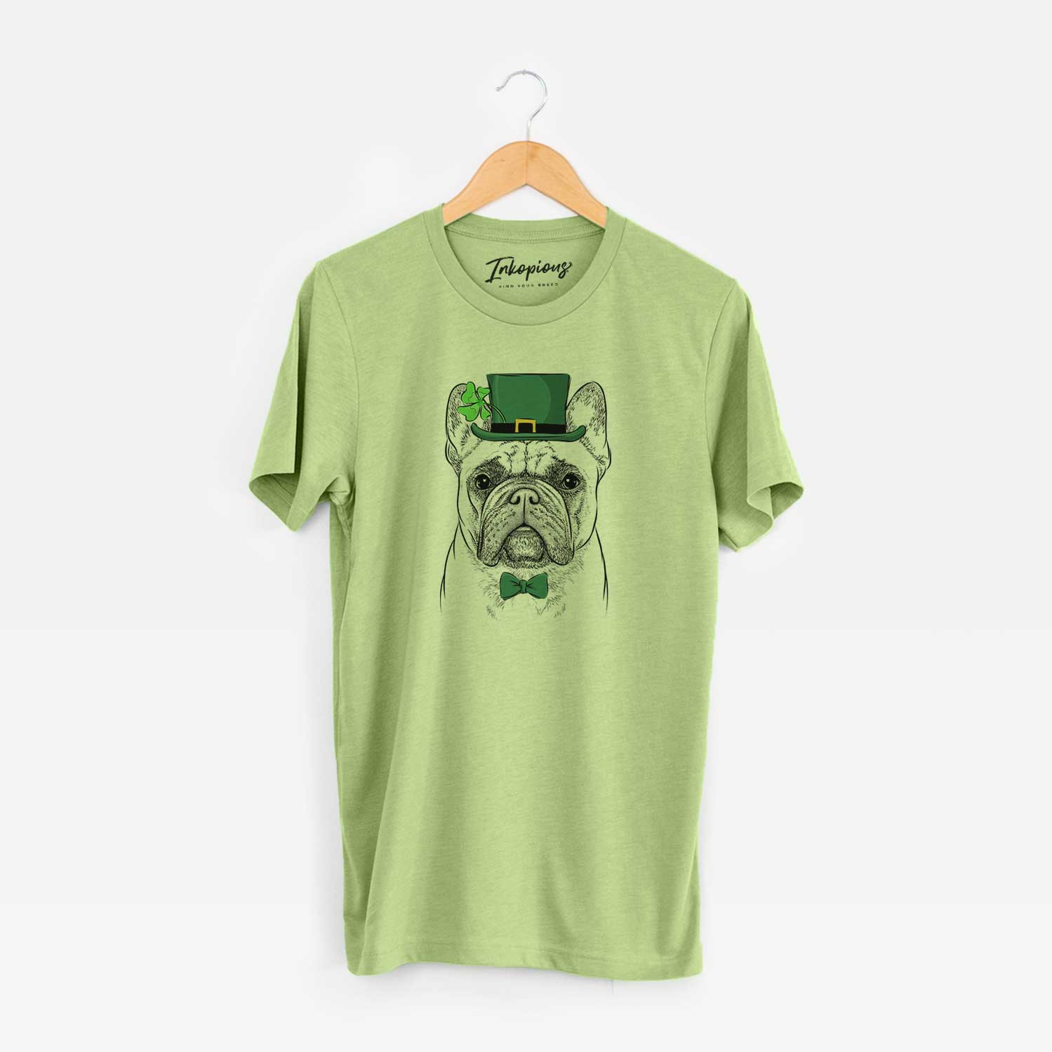 St. Patrick's Acelynn the French Bulldog - Unisex Crewneck