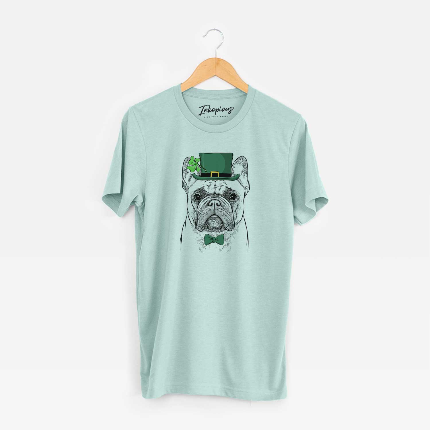 St. Patrick's Acelynn the French Bulldog - Unisex Crewneck