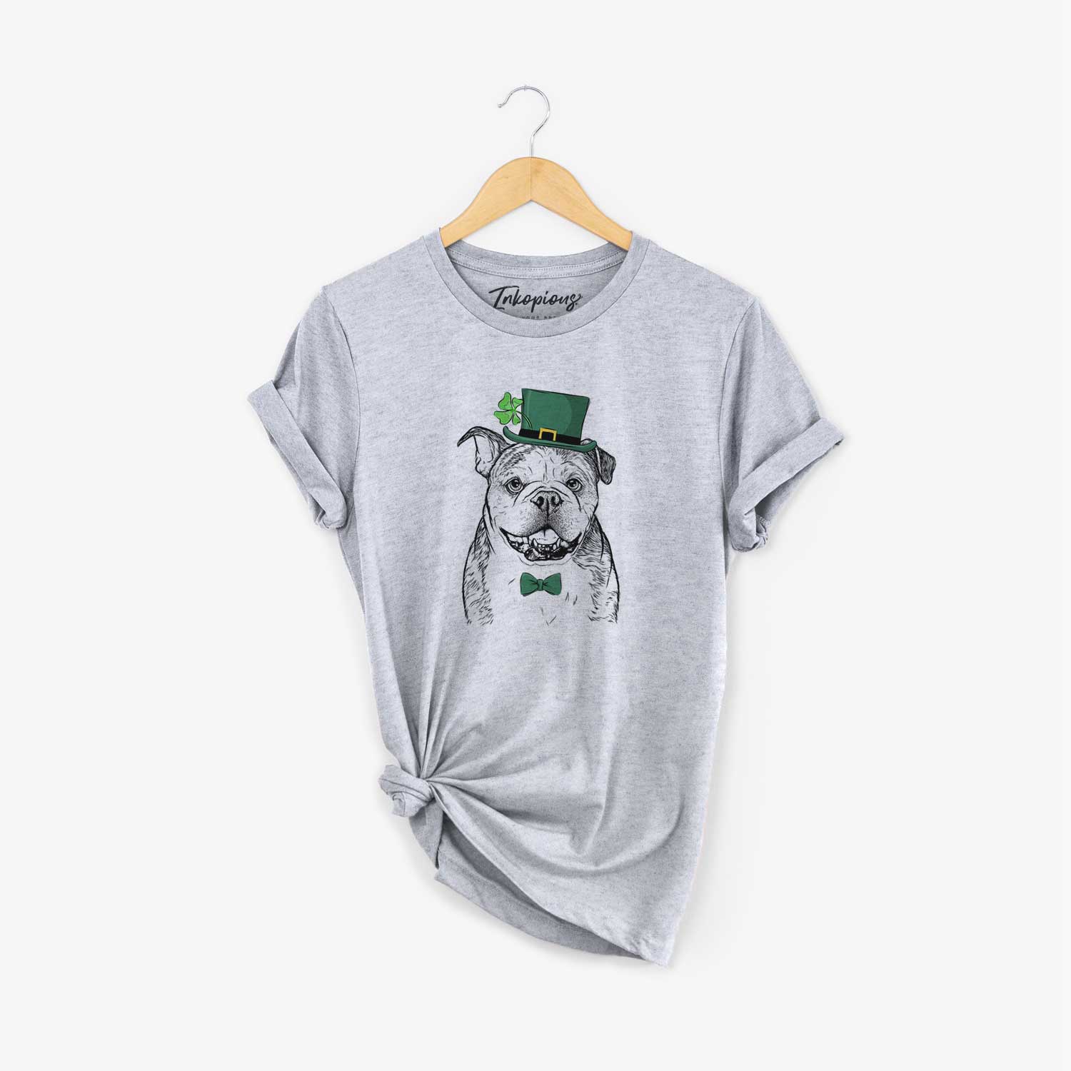 St. Patrick's Agatha the Boston Bulldog - Unisex Crewneck