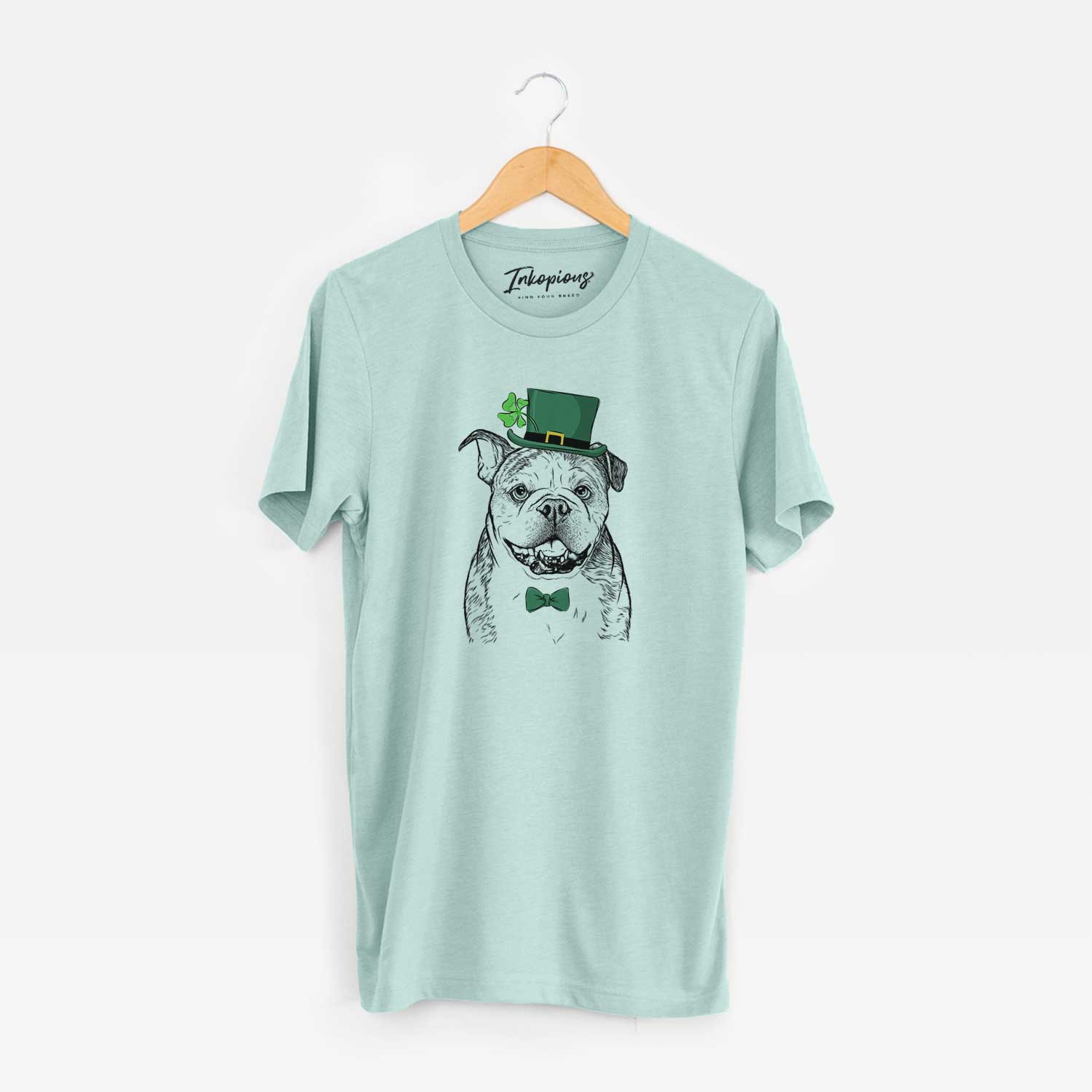 St. Patrick's Agatha the Boston Bulldog - Unisex Crewneck