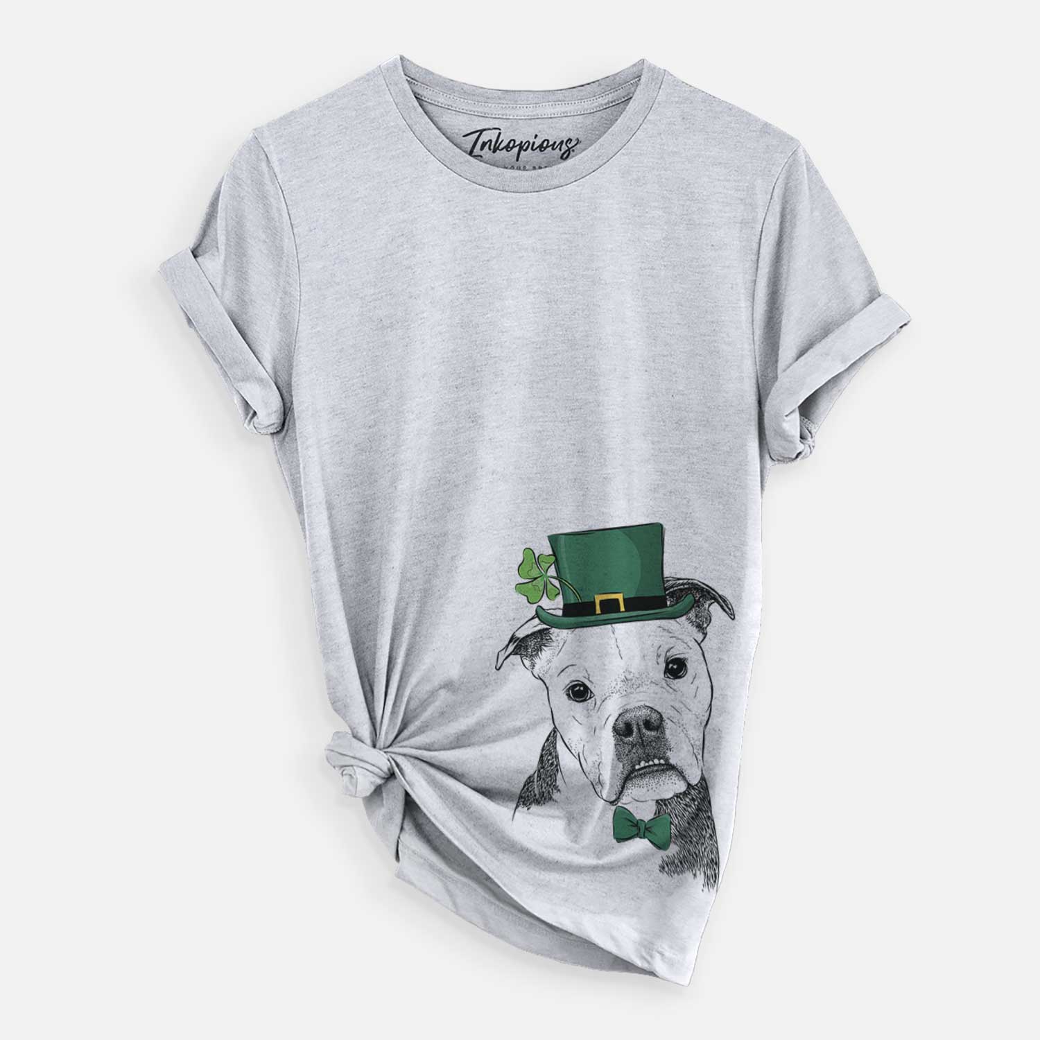 St. Patrick's Aggy the Olde English Bulldogge - Unisex Crewneck