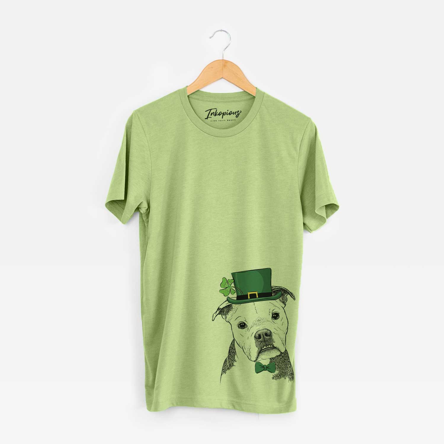 St. Patrick's Aggy the Olde English Bulldogge - Unisex Crewneck