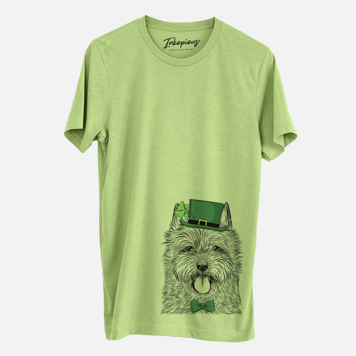 St. Patrick's Alfie the Norwich Terrier - Unisex Crewneck