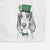 Aline the Irish Red and White Setter Decorative Hand Towel