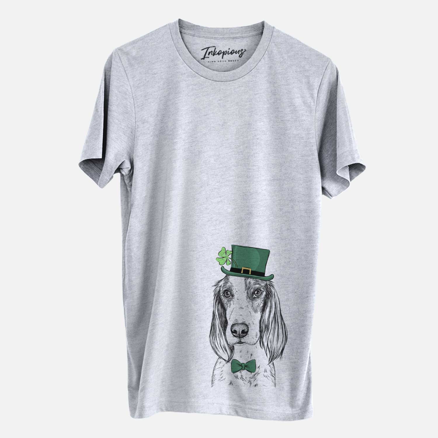 St. Patrick's Aline the Irish Red and White Setter - Unisex Crewneck