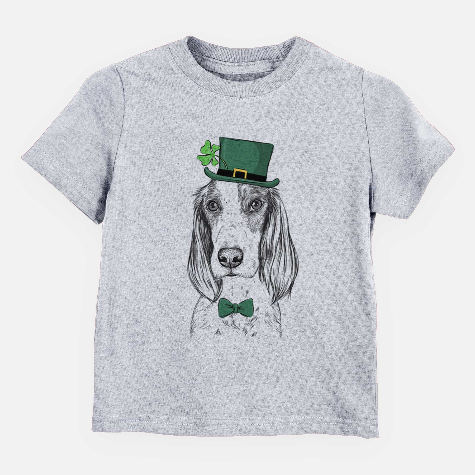 St. Patricks Aline the Irish Red and White Setter - Kids/Youth/Toddler Shirt