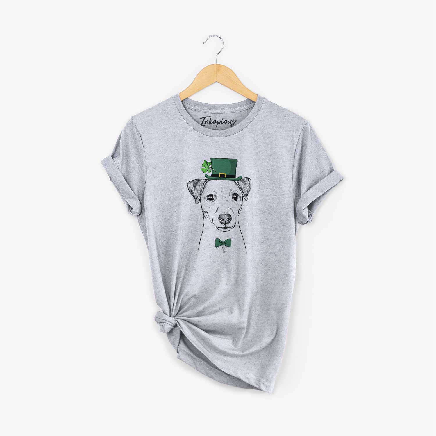 St. Patrick's Ally the Jack Russell Terrier - Unisex Crewneck