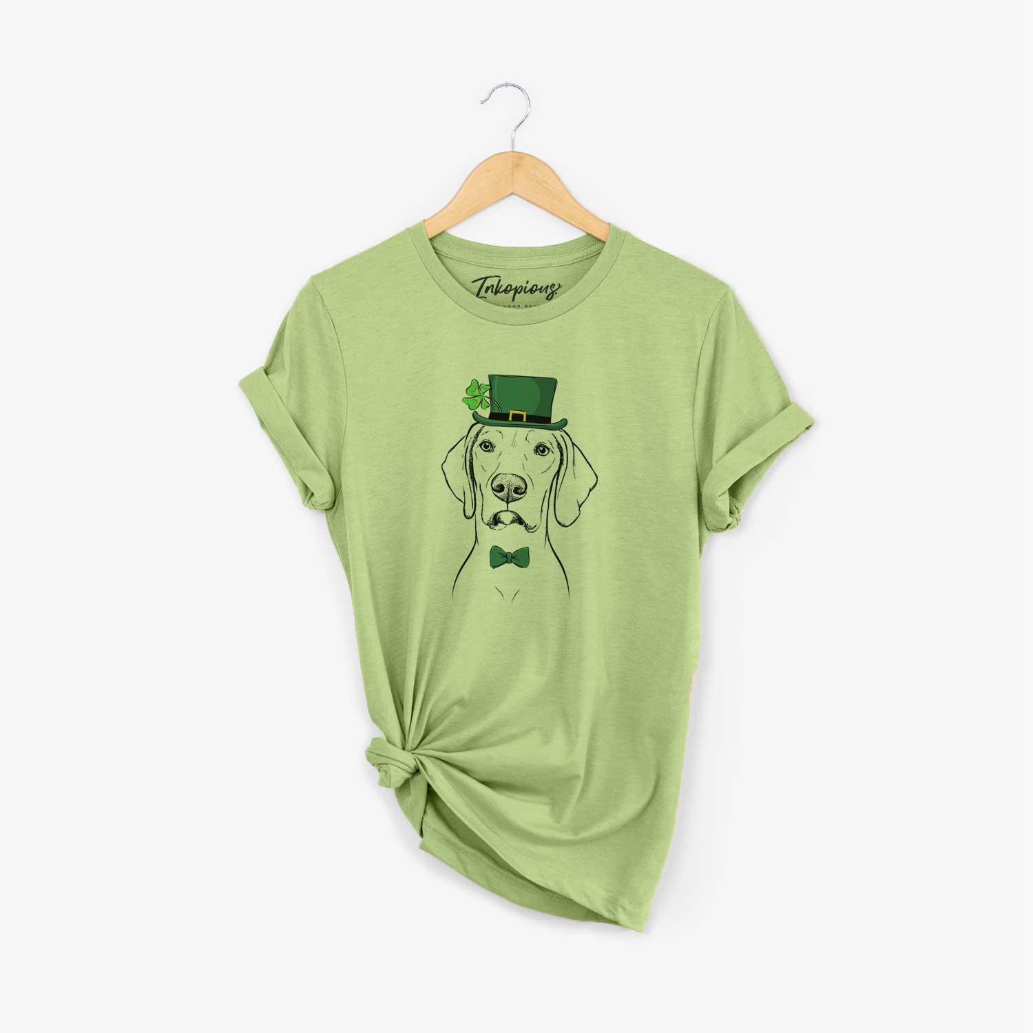 St. Patrick's Almond the Vizmaraner - Unisex Crewneck