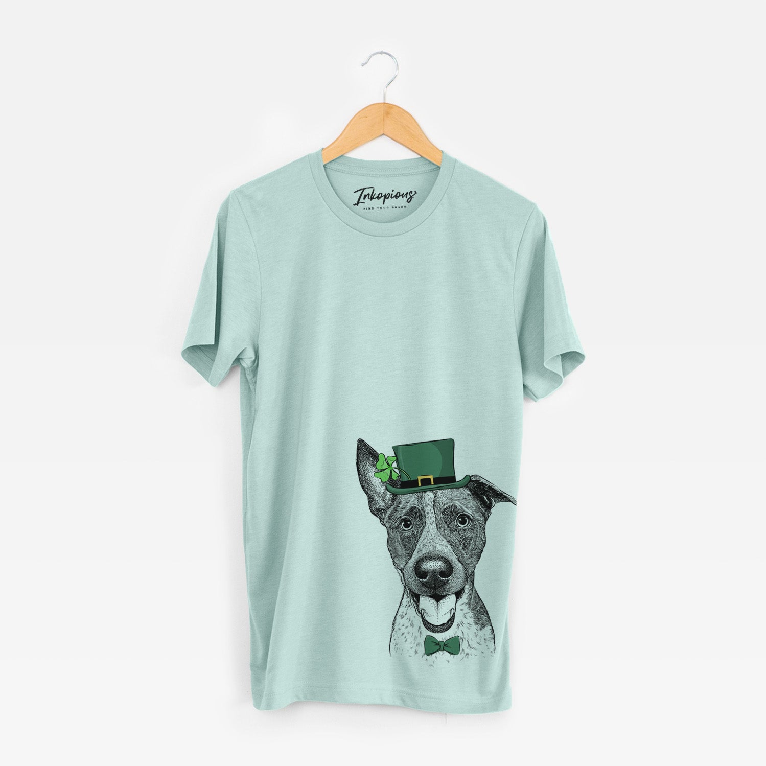 St. Patrick's Amigo the Heeler Mix - Unisex Crewneck