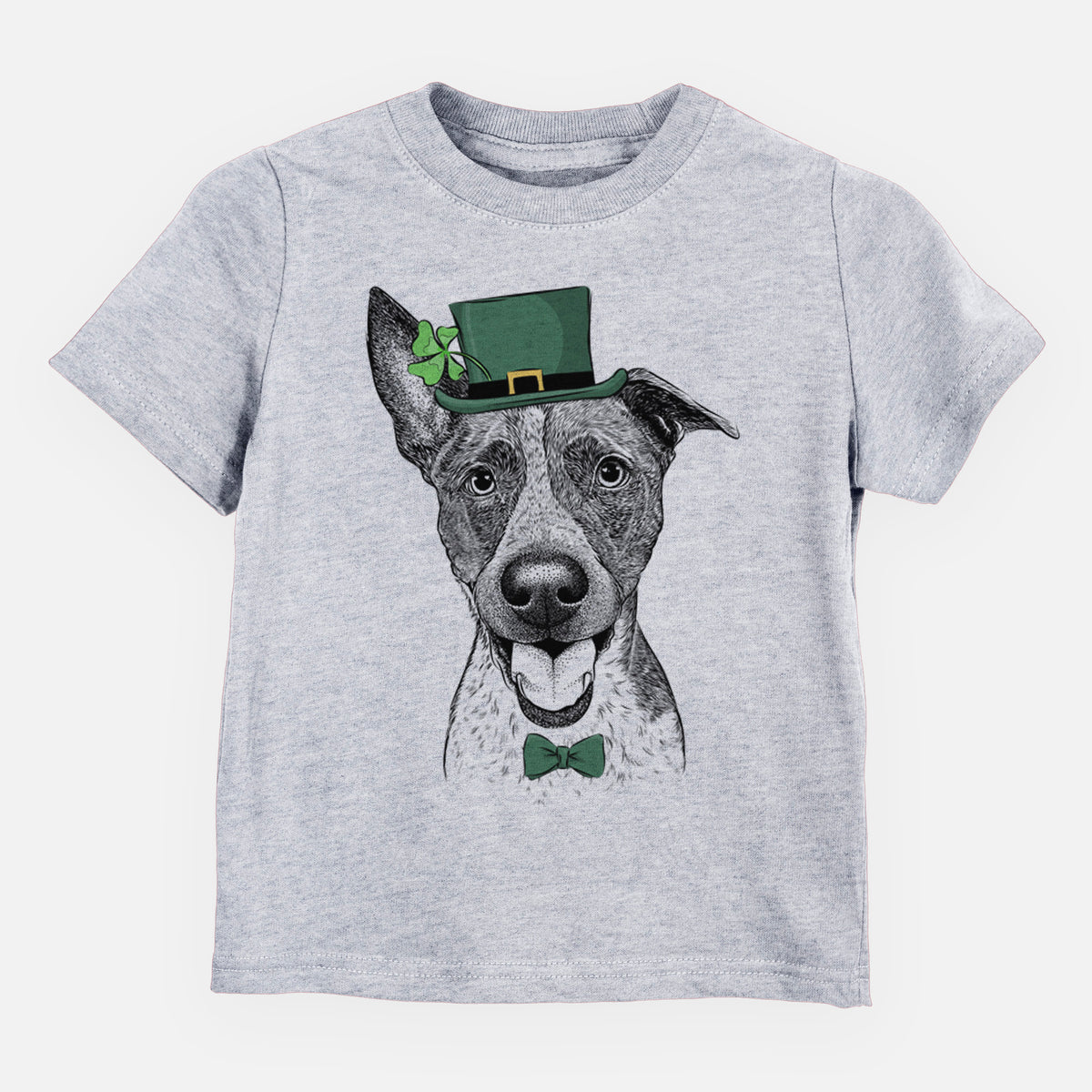 St. Patricks Amigo the Heeler Mix - Kids/Youth/Toddler Shirt