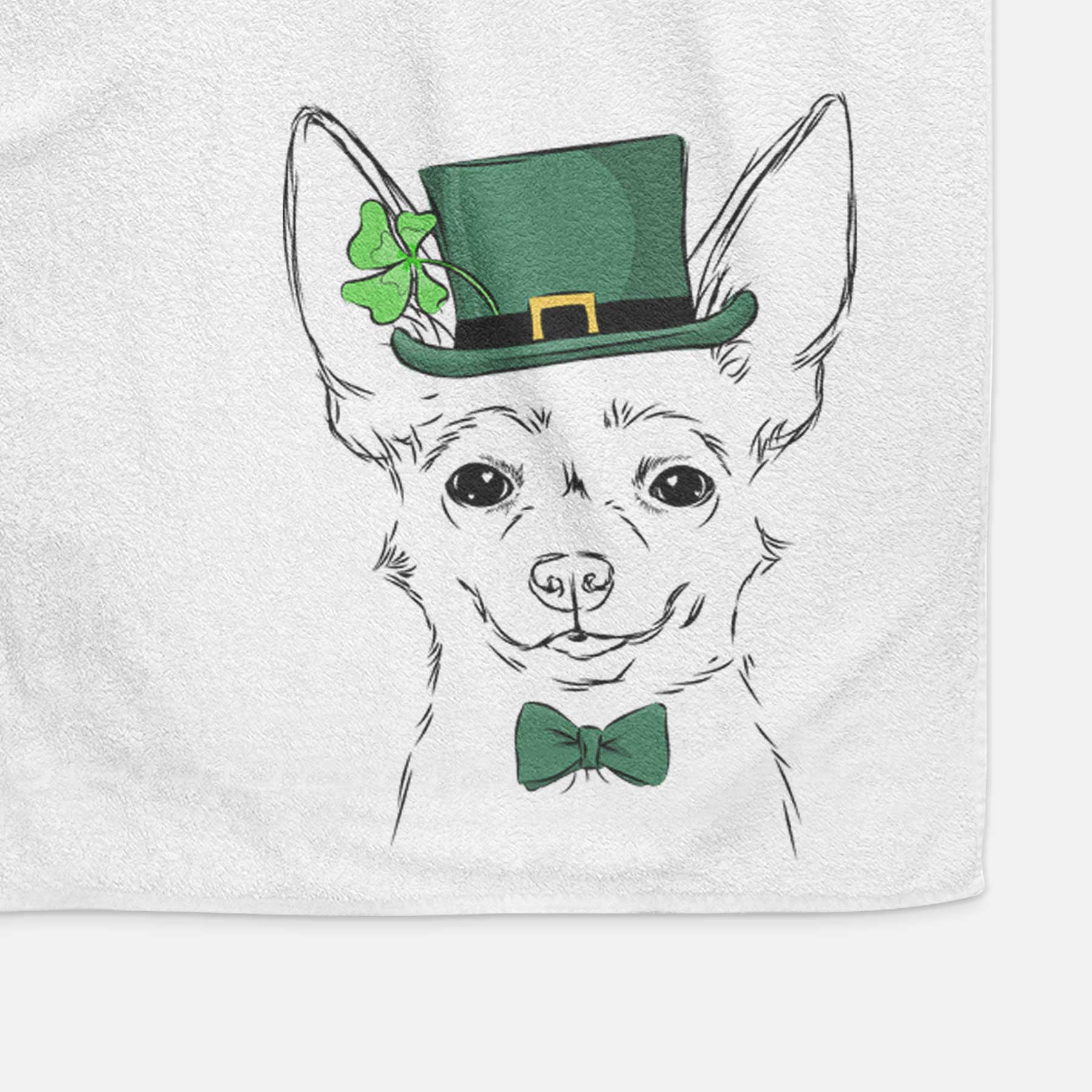 Amos the Chihuahua Decorative Hand Towel