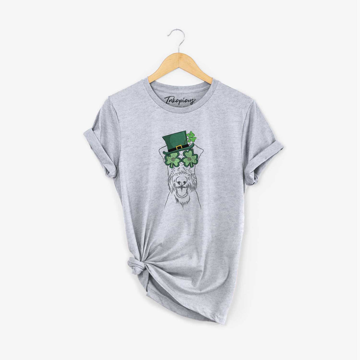 St. Patrick's Andy the Airedale Terrier - Unisex Crewneck