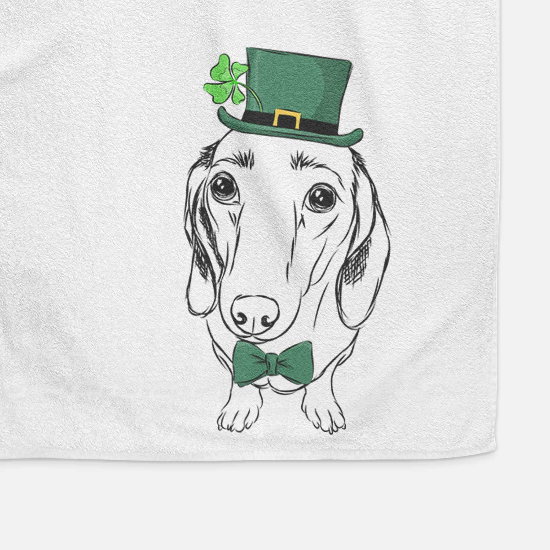 Annabelle the Dachshund Decorative Hand Towel