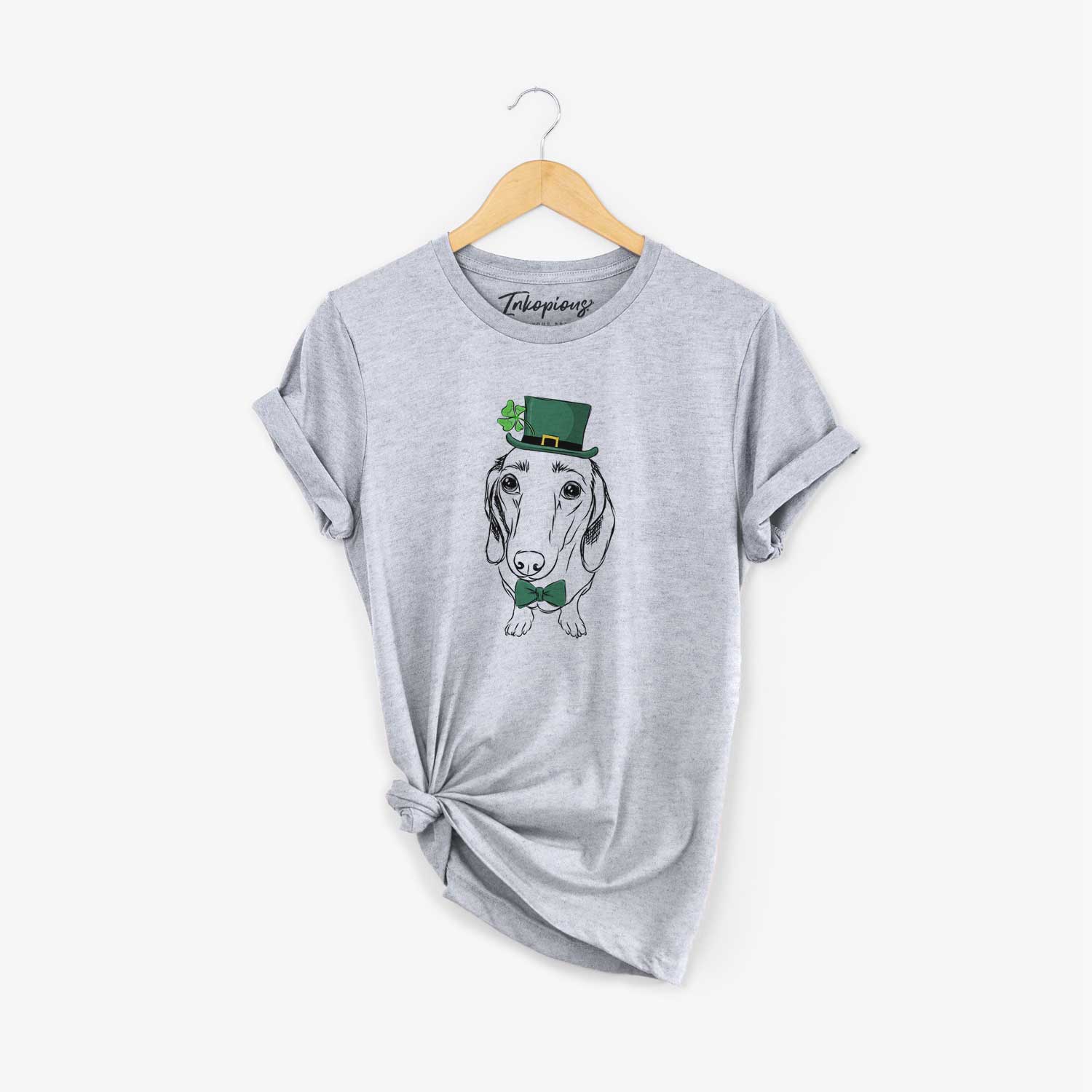 St. Patrick's Annabelle the Dachshund - Unisex Crewneck