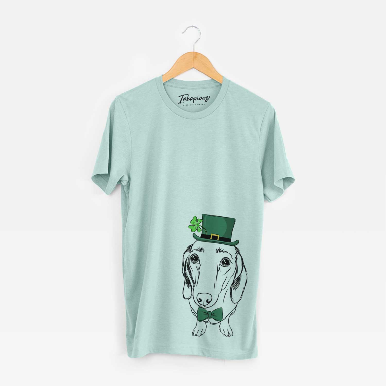 St. Patrick's Annabelle the Dachshund - Unisex Crewneck