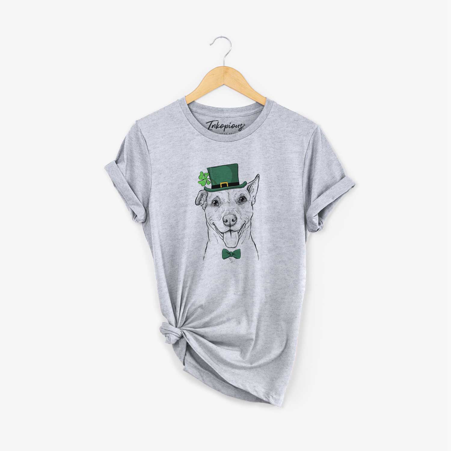 St. Patrick's Annie Belle the Pitbull Mix - Unisex Crewneck