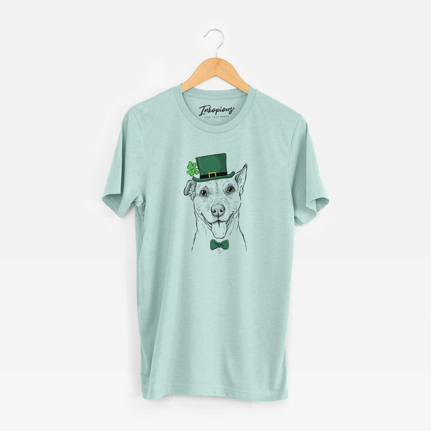 St. Patrick's Annie Belle the Pitbull Mix - Unisex Crewneck