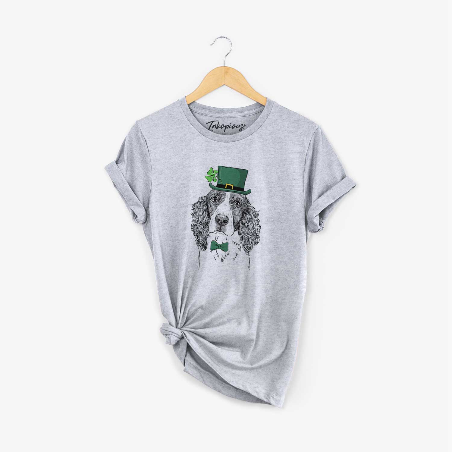 St. Patrick's Annie the English Springer Spaniel - Unisex Crewneck