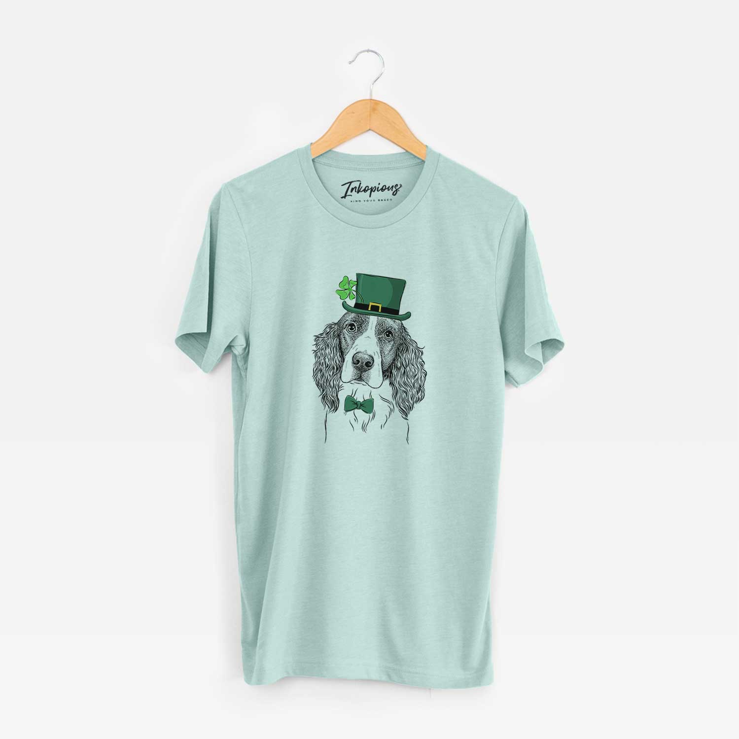 St. Patrick's Annie the English Springer Spaniel - Unisex Crewneck